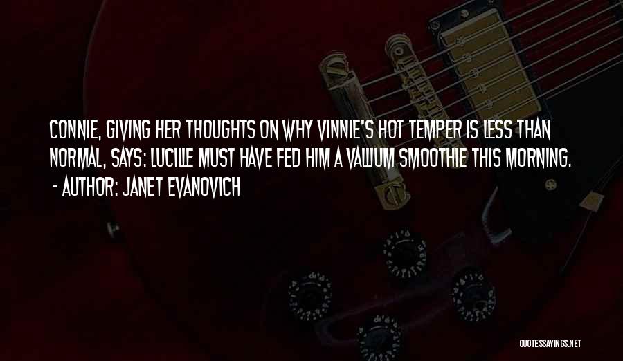 Her Thoughts Quotes By Janet Evanovich