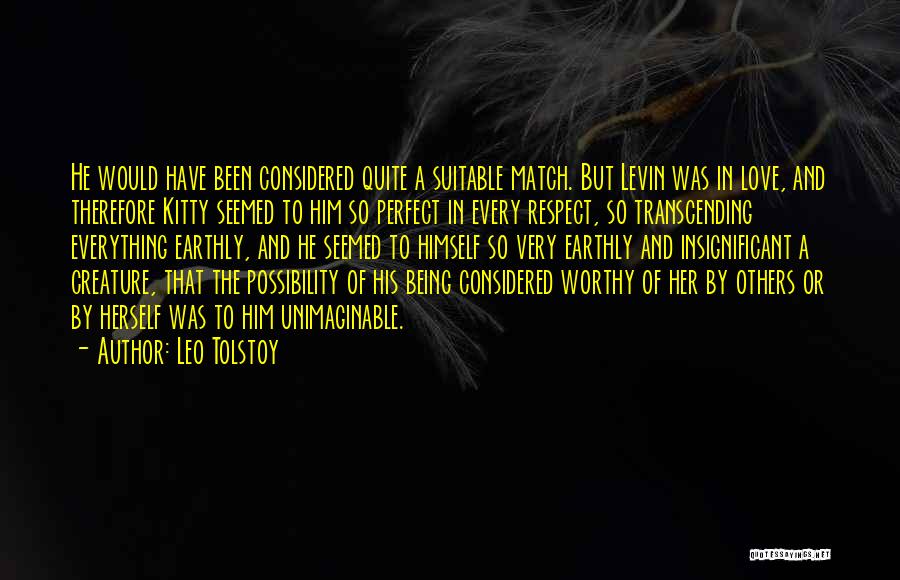 Her To Him Love Quotes By Leo Tolstoy