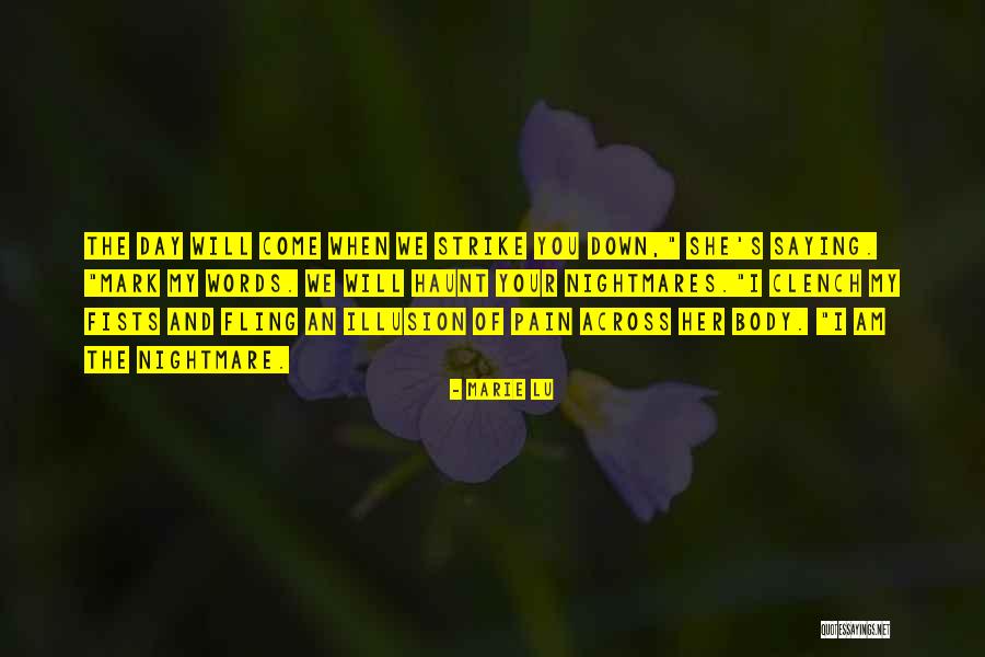 Her When She's Down Quotes By Marie Lu Her When She's Down Quotes By Marie Lu