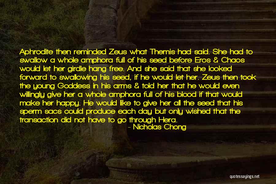 Hera The Goddess Quotes By Nicholas Chong