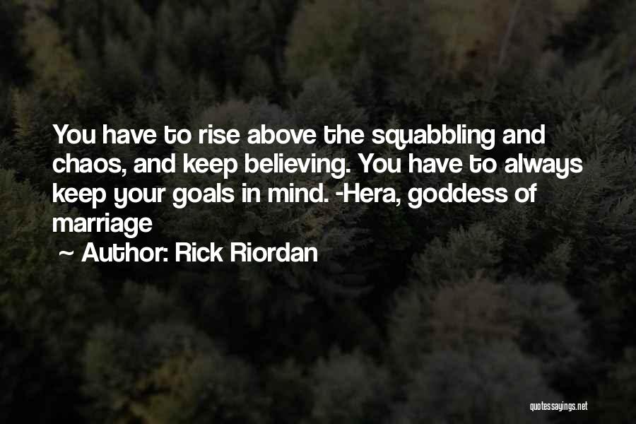 Hera The Goddess Quotes By Rick Riordan