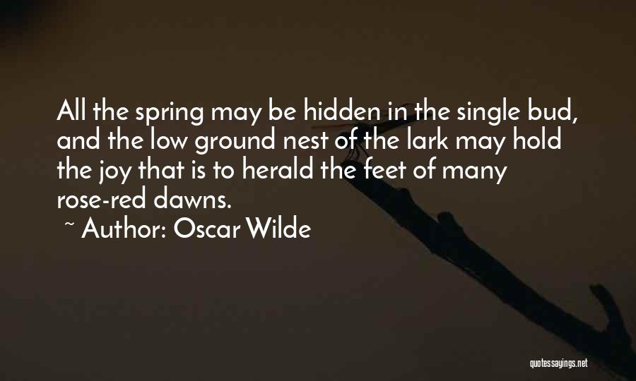 Herald Quotes By Oscar Wilde