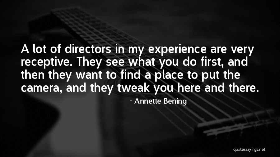 Heralded Synonym Quotes By Annette Bening Heralded Synonym Quotes By Annette Bening