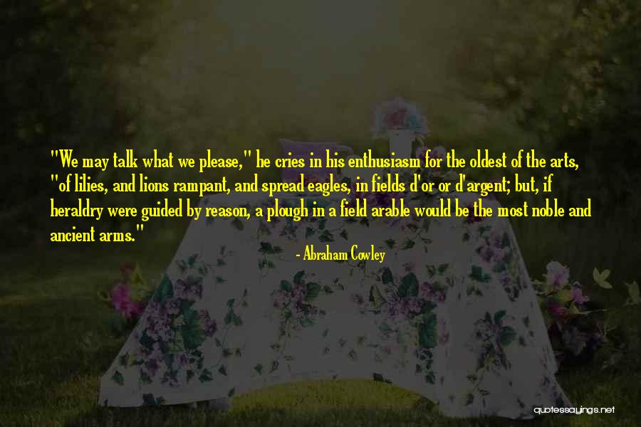 Heraldry Quotes By Abraham Cowley Heraldry Quotes By Abraham Cowley