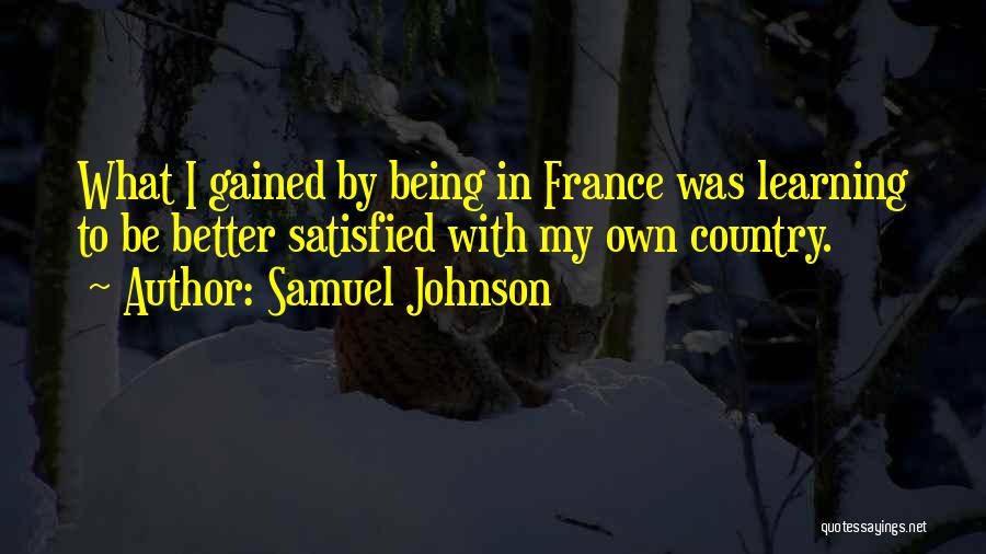 Herault Tourisme Quotes By Samuel Johnson