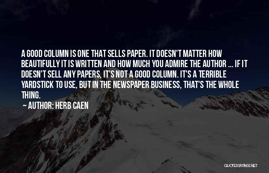 Herb Caen Quotes 2052967