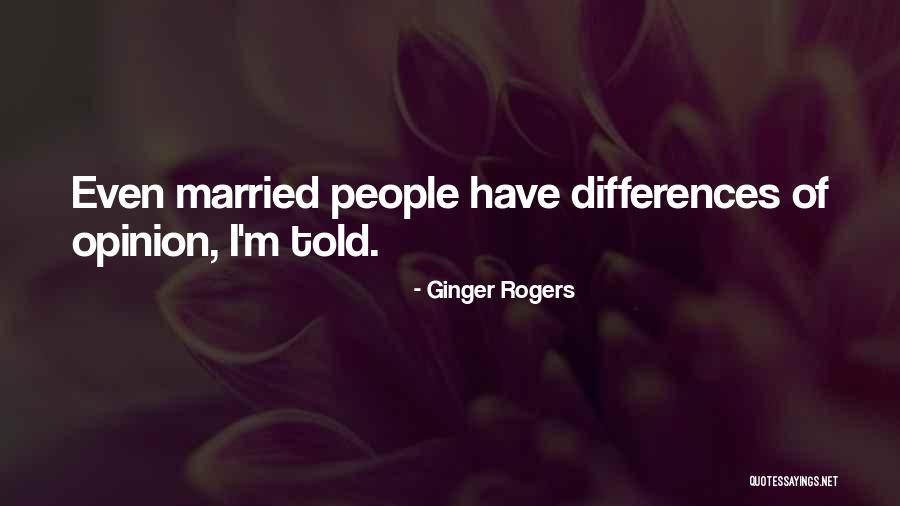 Herb Myers Quotes By Ginger Rogers