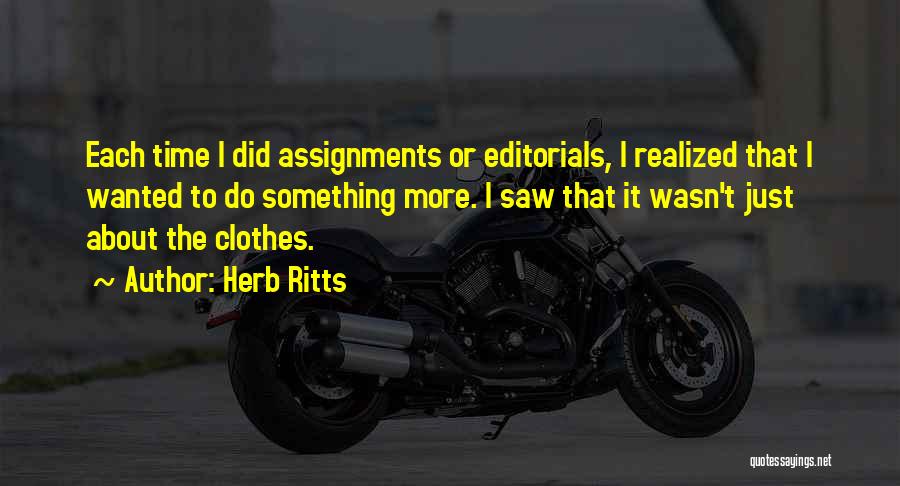 Herb Ritts Quotes 1007786