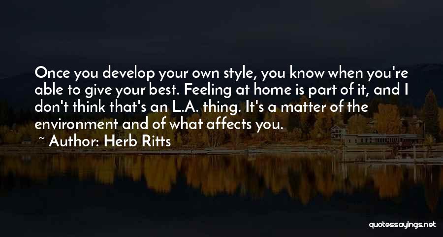 Herb Ritts Quotes 1647205