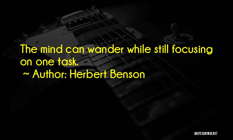 Herbert Benson Quotes 748061