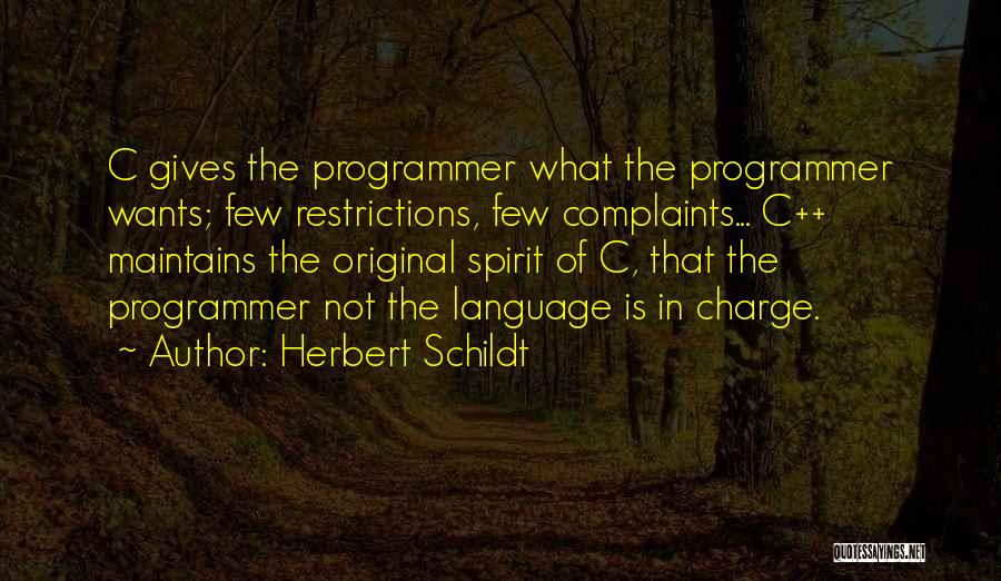 Herbert Schildt Quotes 272529