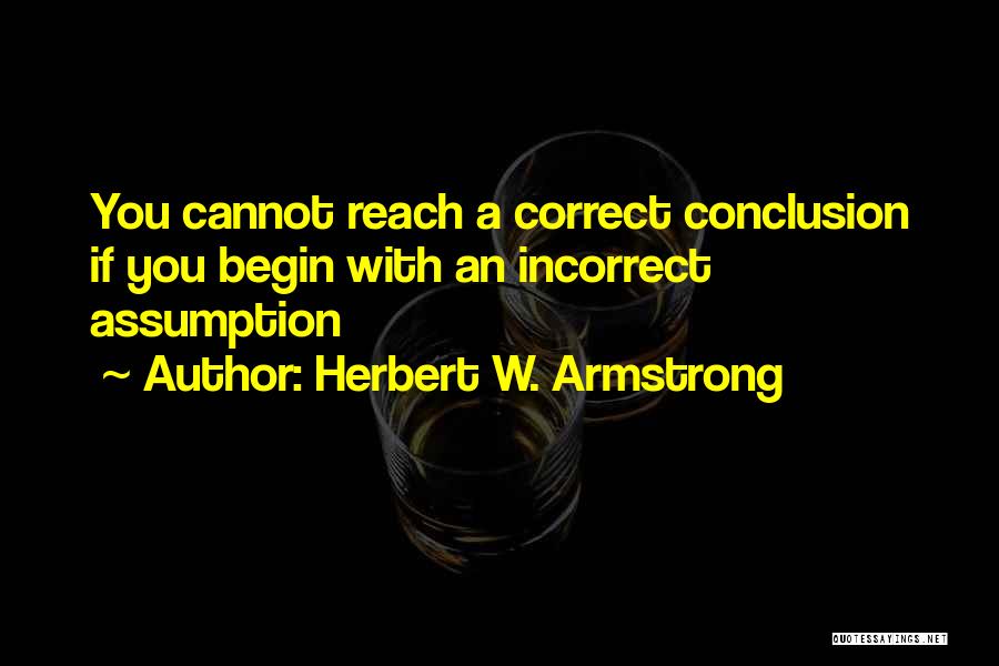 Herbert W. Armstrong Quotes 1033166