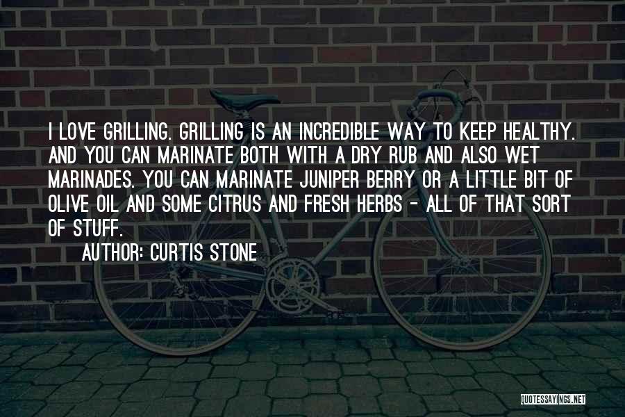 Herbs And Love Quotes By Curtis Stone