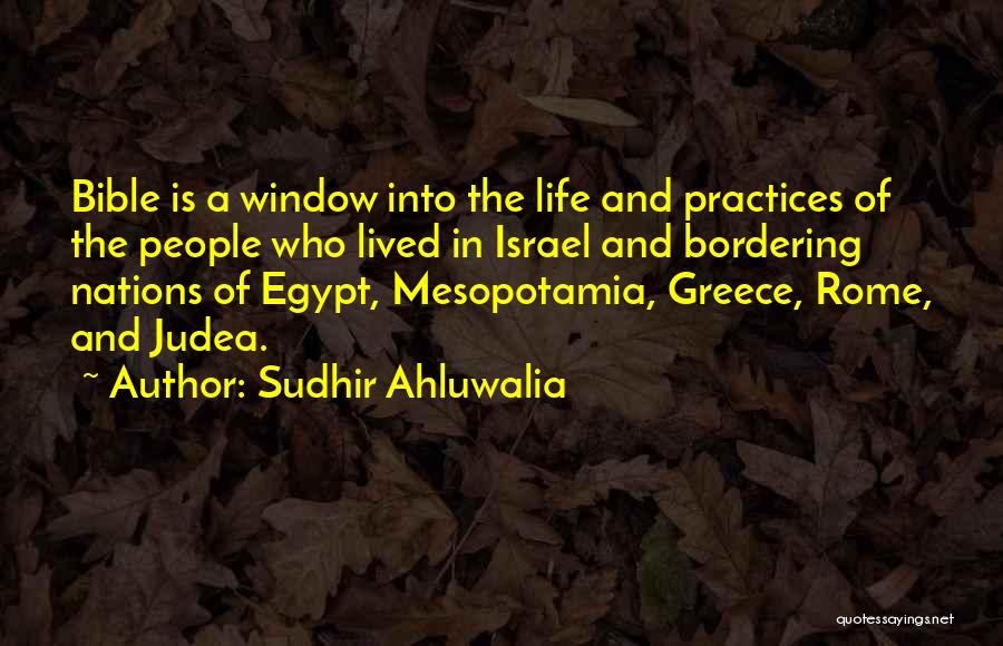 Herbs In The Bible Quotes By Sudhir Ahluwalia