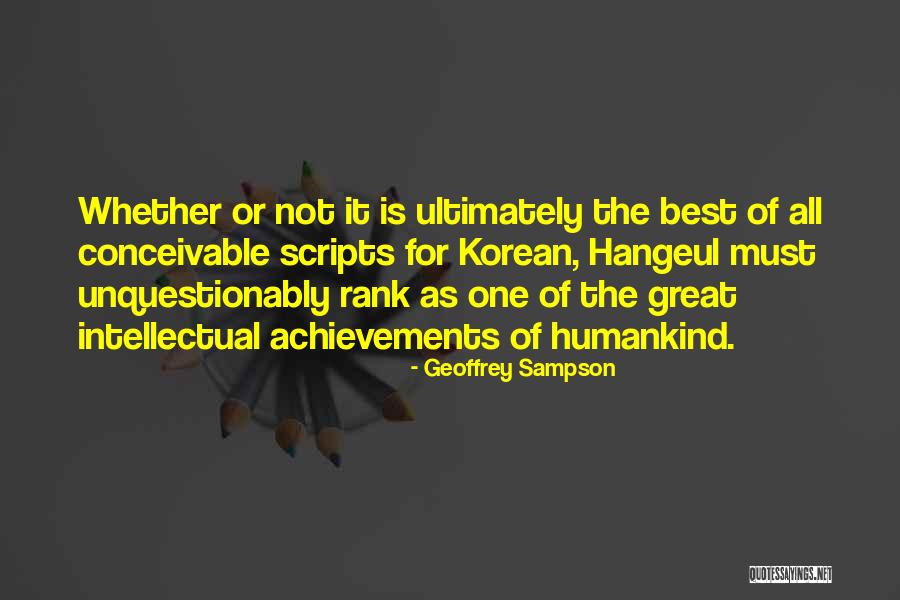 Hercilia Colon Quotes By Geoffrey Sampson Hercilia Colon Quotes By Geoffrey Sampson