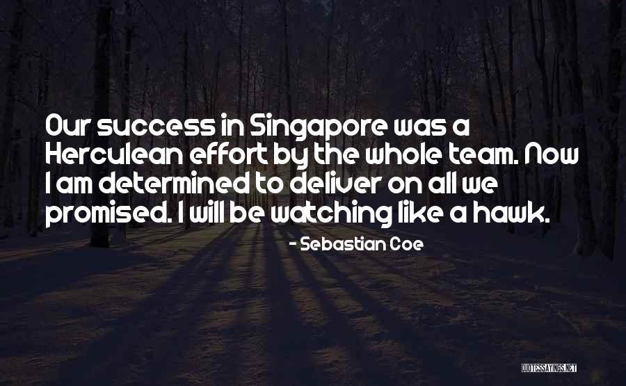 Herculean Quotes By Sebastian Coe Herculean Quotes By Sebastian Coe