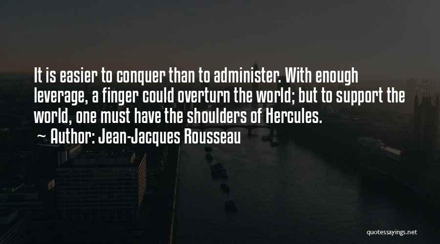 Hercules Quotes By Jean-Jacques Rousseau