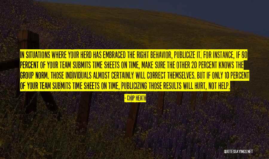 Herd Behavior Quotes By Chip Heath Herd Behavior Quotes By Chip Heath