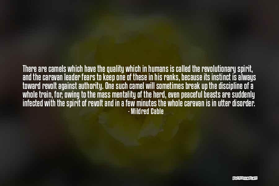 Herd Instinct Quotes By Mildred Cable