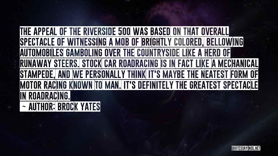 Herd Thinking Quotes By Brock Yates