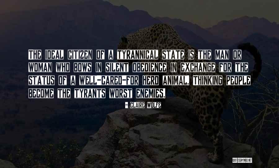 Herd Thinking Quotes By Claire Wolfe Herd Thinking Quotes By Claire Wolfe