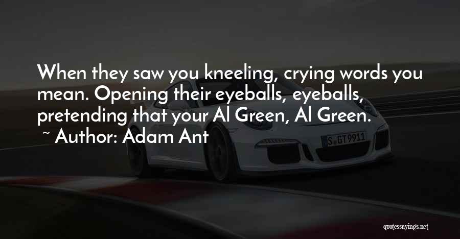 Herded Verde Quotes By Adam Ant