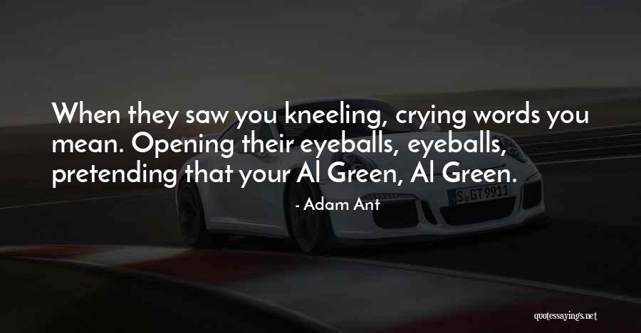 Herded Verde Quotes By Adam Ant