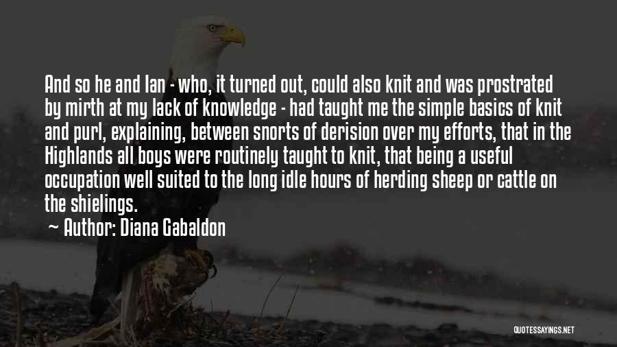 Herding Cattle Quotes By Diana Gabaldon