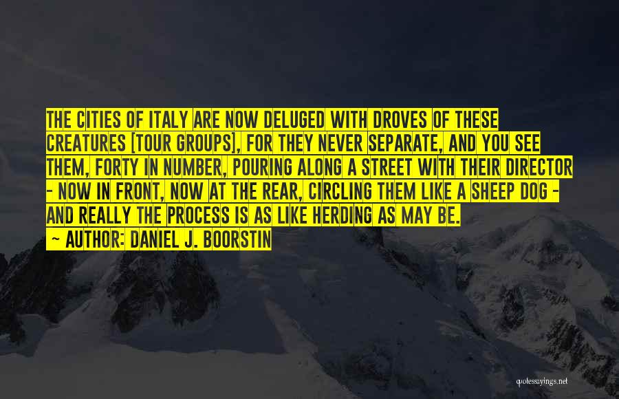 Herding Quotes By Daniel J. Boorstin