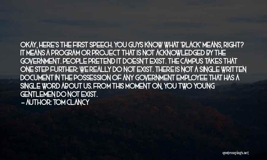 Here Document Quotes By Tom Clancy