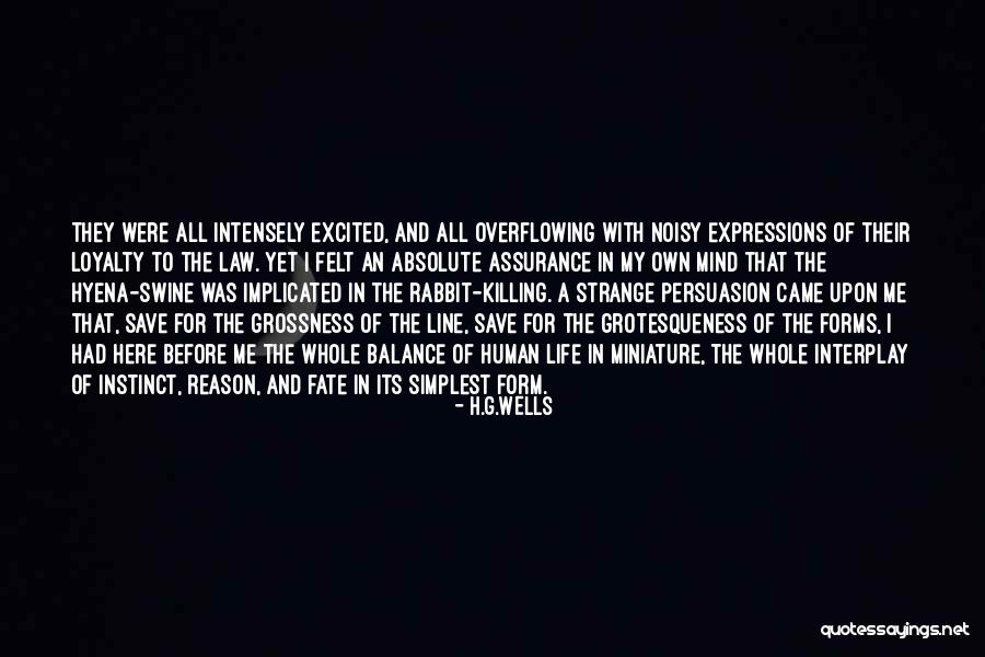 Here For A Reason Quotes By H.G.Wells