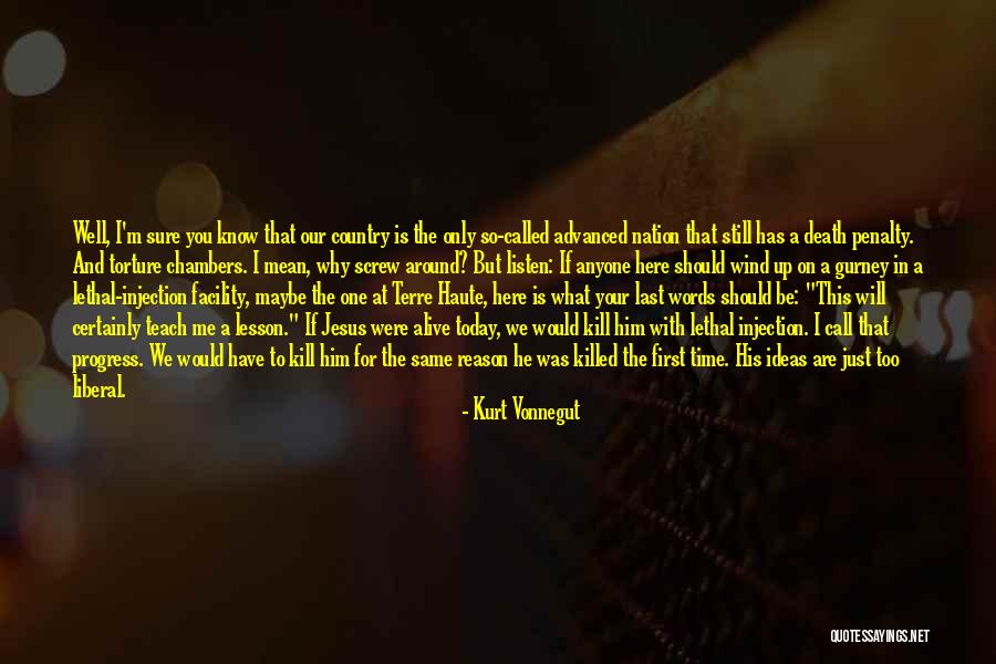 Here For A Reason Quotes By Kurt Vonnegut