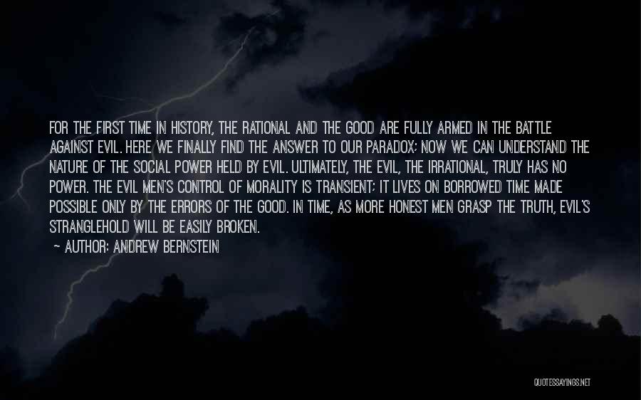 Here On Borrowed Time Quotes By Andrew Bernstein