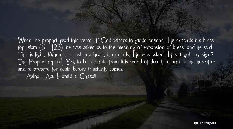 Hereafter Islam Quotes By Abu Hamid Al-Ghazali