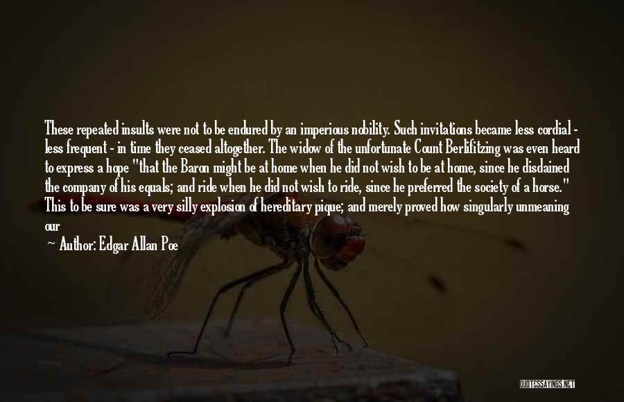 Hereditary Quotes By Edgar Allan Poe