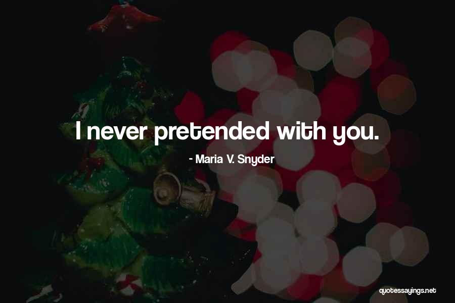 Herend Usa Quotes By Maria V. Snyder Herend Usa Quotes By Maria V. Snyder