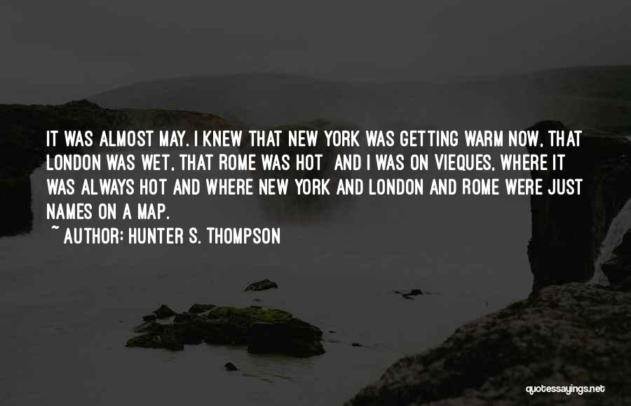 Herman Melville Benito Cereno Quotes By Hunter S. Thompson