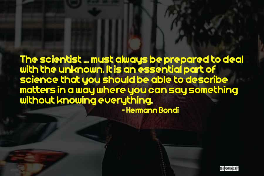 Hermann Bondi Quotes 554595