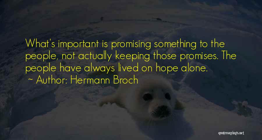 Hermann Broch Quotes 624134