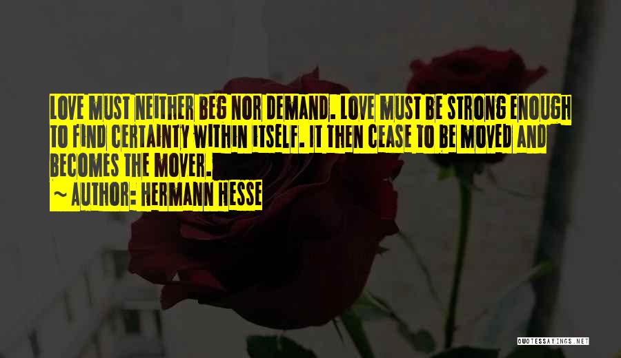 Hermann Hesse Love Quotes By Hermann Hesse