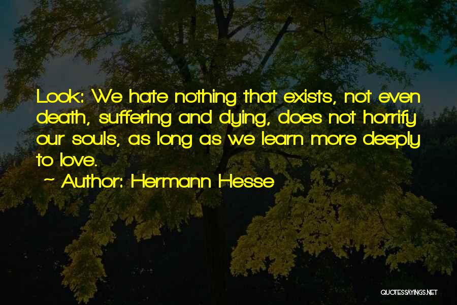 Hermann Hesse Love Quotes By Hermann Hesse