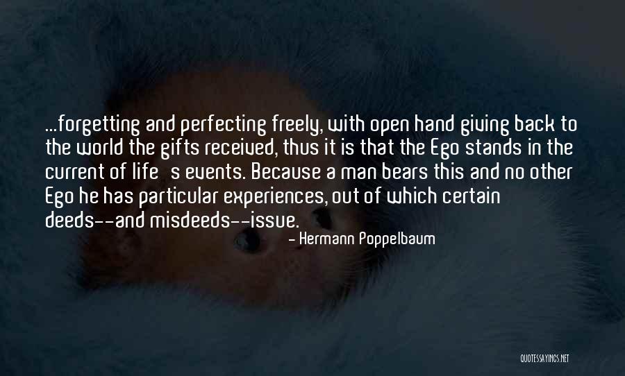 Hermann Poppelbaum Quotes 1107467