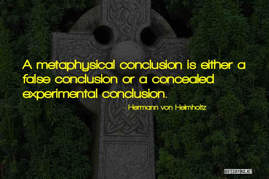 Hermann Von Helmholtz Quotes 1469985