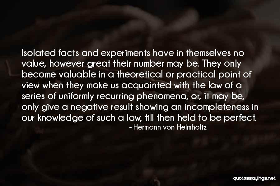 Hermann Von Helmholtz Quotes 837626 Hermann Von Helmholtz Quotes 837626