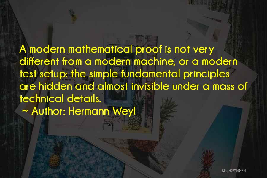 Hermann Weyl Quotes 1128120