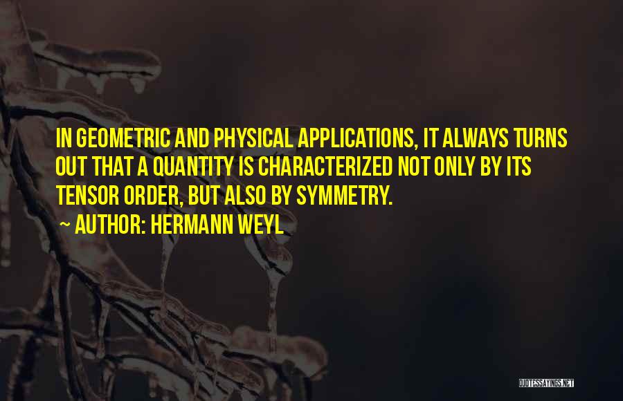 Hermann Weyl Quotes 1797576