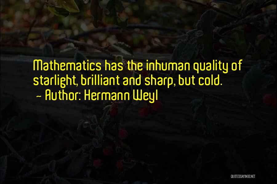 Hermann Weyl Quotes 280852