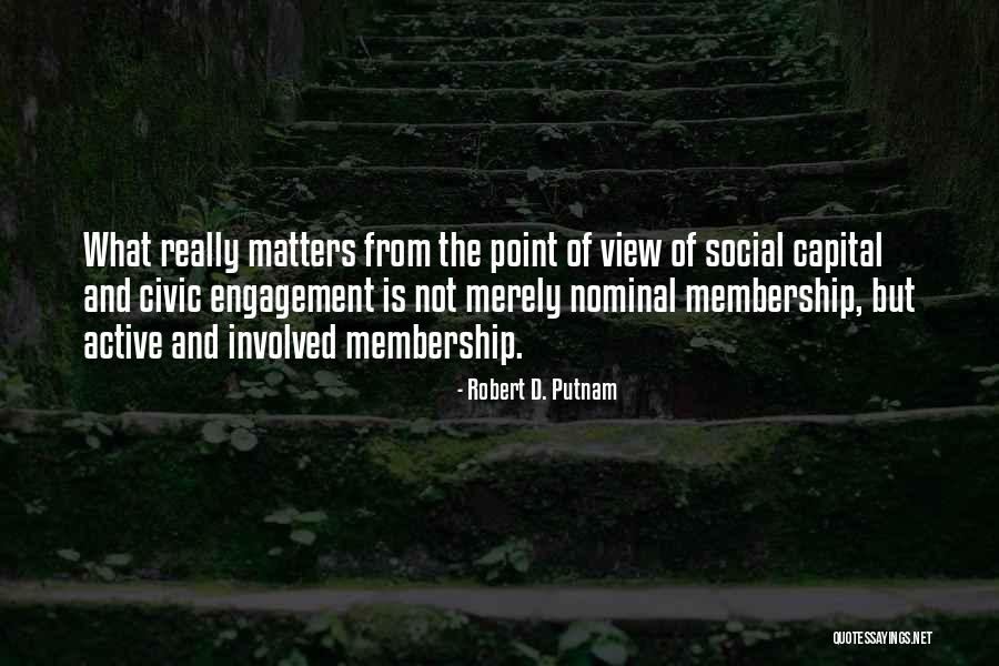 Hermey Rudolph Quotes By Robert D. Putnam Hermey Rudolph Quotes By Robert D. Putnam