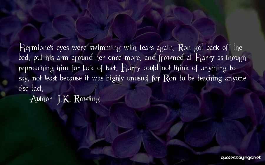 Hermione And Harry Quotes By J.K. Rowling