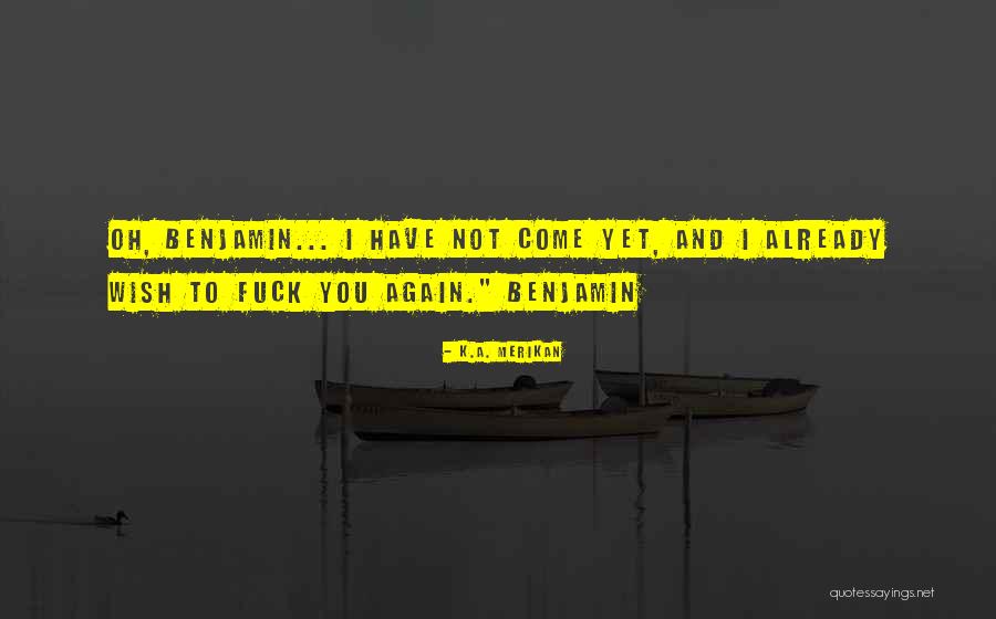 Hernon Jewelers Quotes By K.A. Merikan Hernon Jewelers Quotes By K.A. Merikan